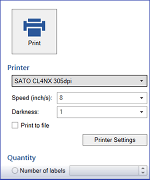 etikettendruck-software